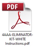 4AAA-ELIMINATOR-KIT-WHITE Instructions